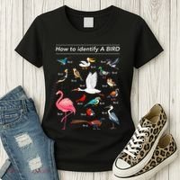 Birdwatcher Lover Birdwatching How To Identify A Bird Women's T-Shirt thumb 3