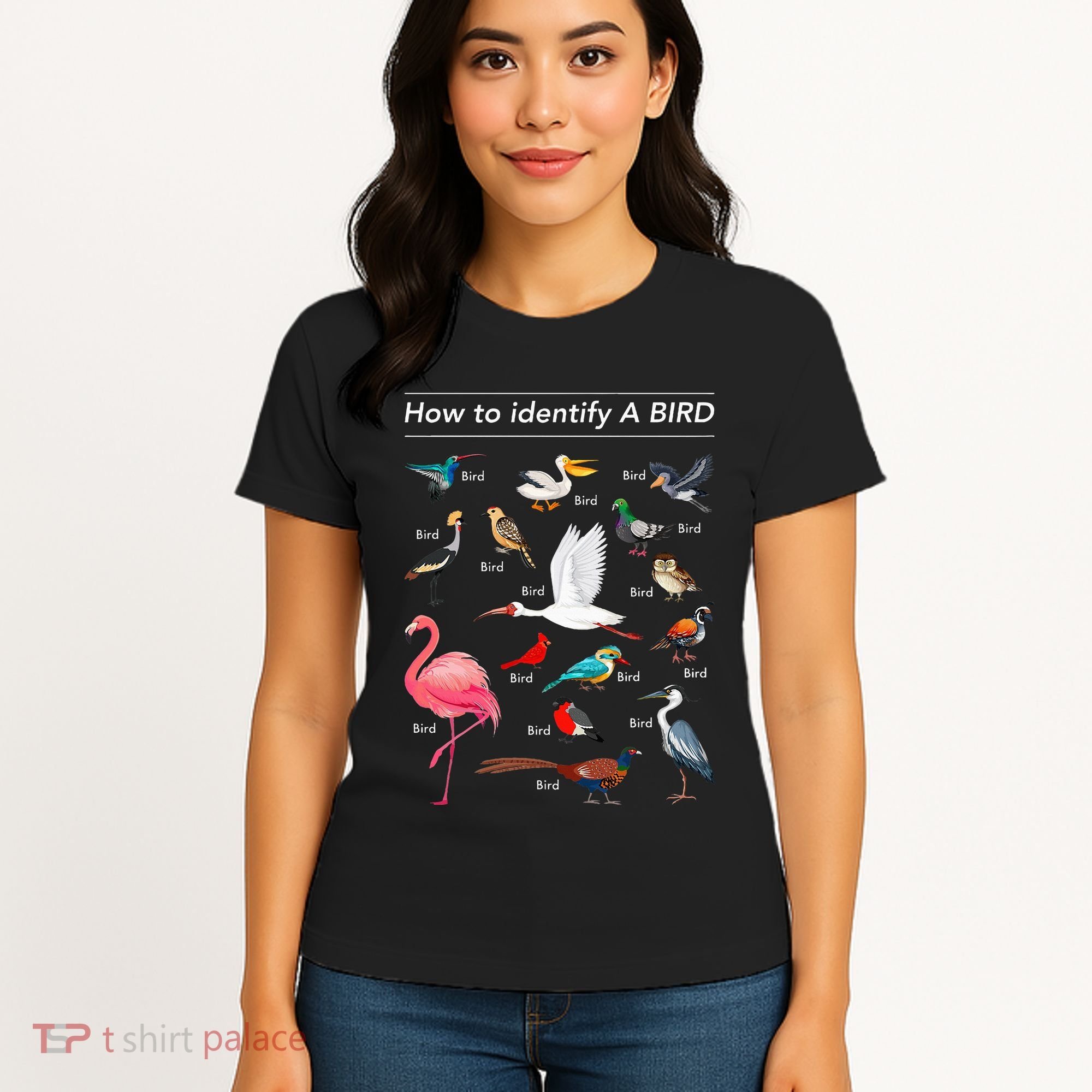 Birdwatcher Lover Birdwatching How To Identify A Bird Women's T-Shirt