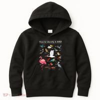 Birdwatcher Lover Birdwatching How To Identify A Bird Kids Hoodie thumb 0
