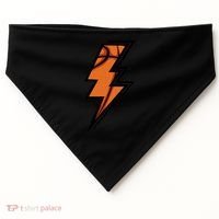 Basketball Lightning Basketball Mom Dad Game Day USA-Made Doggie Bandana thumb 0