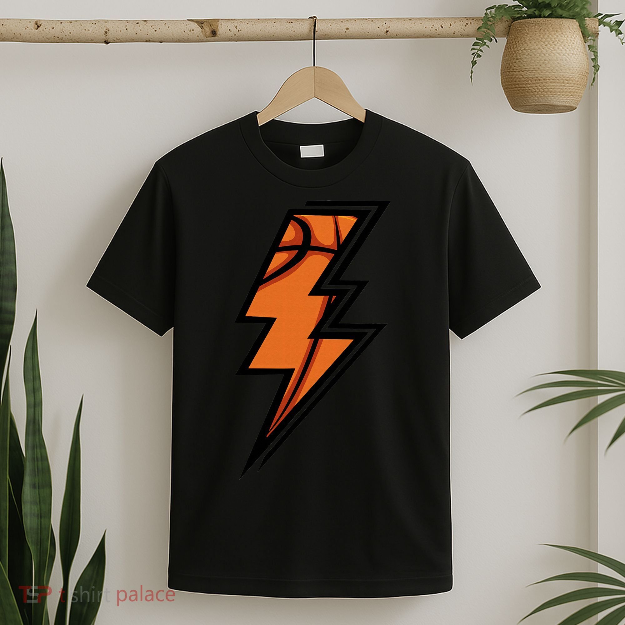 Basketball Lightning Basketball Mom Dad Game Day T-Shirt