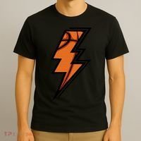 Basketball Lightning Basketball Mom Dad Game Day T-Shirt thumb 3