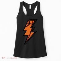 Basketball Lightning Basketball Mom Dad Game Day Women's Tank Top thumb 0