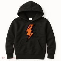 Basketball Lightning Basketball Mom Dad Game Day Kids Hoodie thumb 0