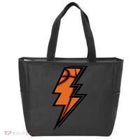 Basketball Lightning Basketball Mom Dad Game Day Tote Bag thumb 0