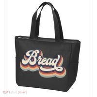 Bread Lover Baking Funny Retro Tote Bag thumb 3