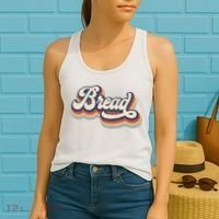 Bread Lover Baking Funny Retro Women's Tank Top thumb 2