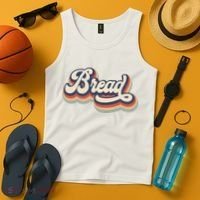 Bread Lover Baking Funny Retro Tank Top thumb 4