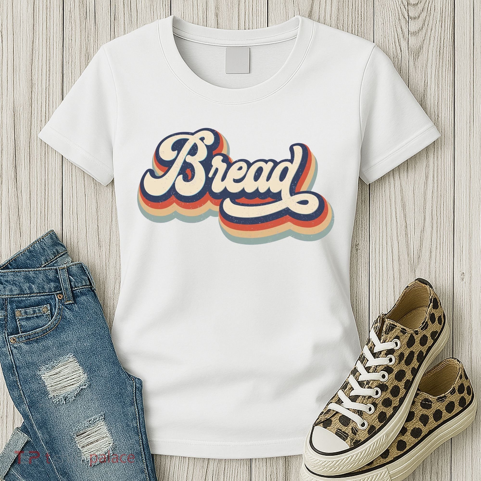 Bread Lover Baking Funny Retro Women's T-Shirt