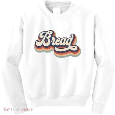 Bread Lover Baking Funny Retro Kids Sweatshirt