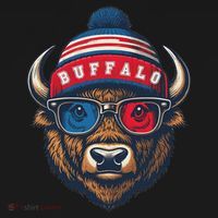 Buffalo Lovers USA-Made Doggie Bandana thumb 2