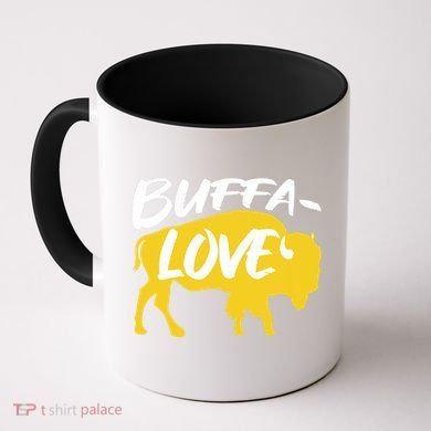 Buffa Love Buffalo Choose Love Design Coffee Mug