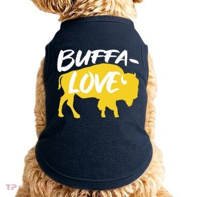 Buffa Love Buffalo Choose Love Design Doggie Tank