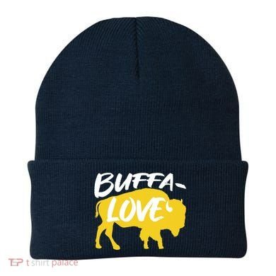 Buffa Love Buffalo Choose Love Design Beanie