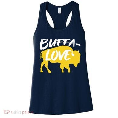Buffa Love Buffalo Choose Love Design Women's Tank Top