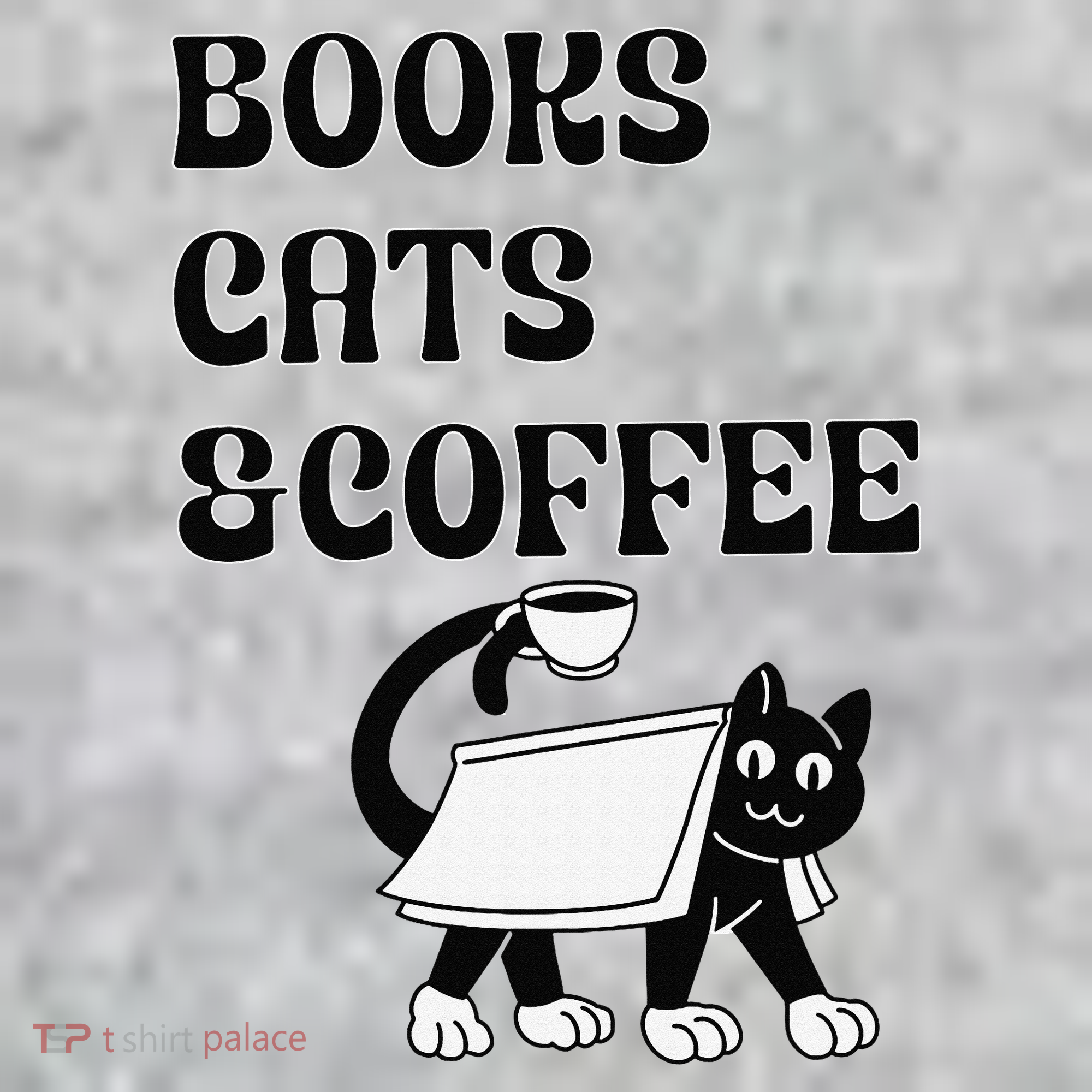 Book Lovers Books Cats And Coffee The Baniff Cuffed Pom Beanie