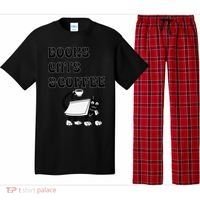 Book Lovers Books Cats And Coffee Pajama Set thumb 0