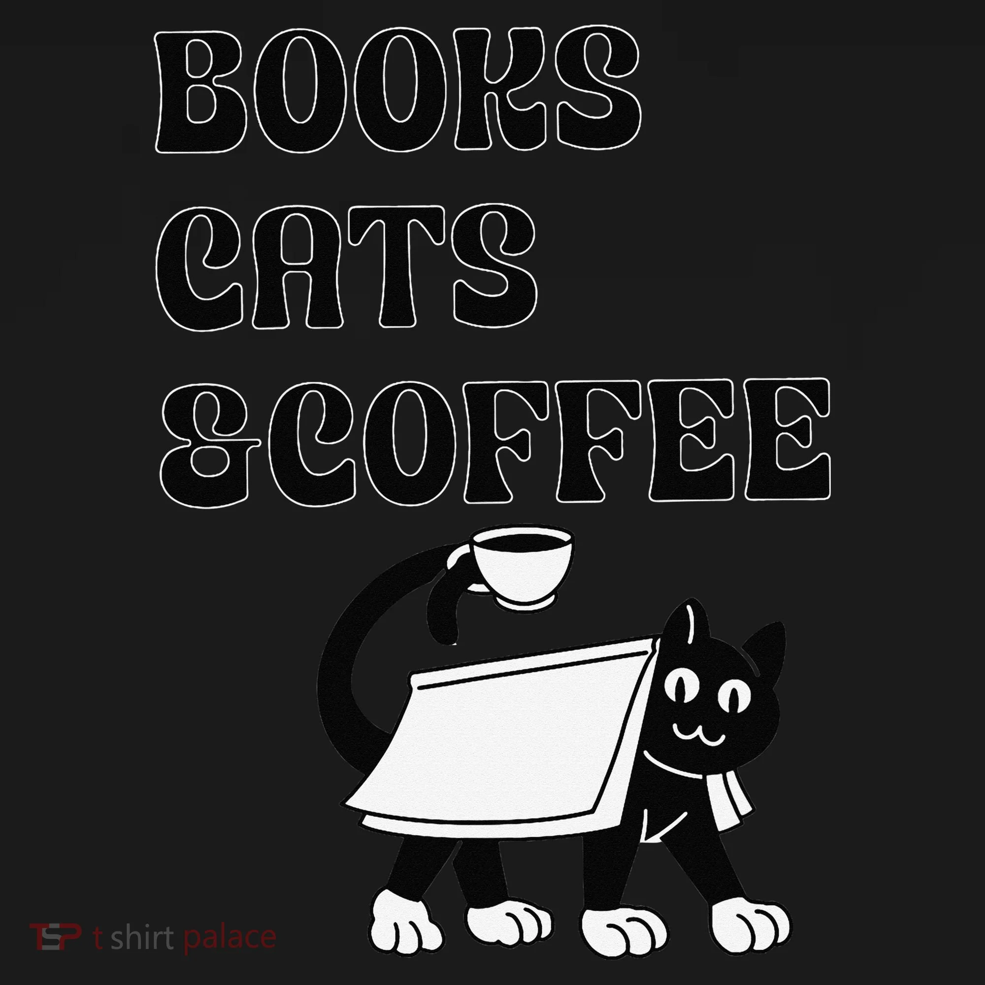Book Lovers Books Cats And Coffee Women's Hoodie