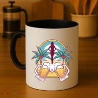 Beer Lover Beach Paradise Coffee Mug thumb 4