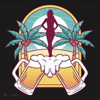Beer Lover Beach Paradise Polo thumb 3