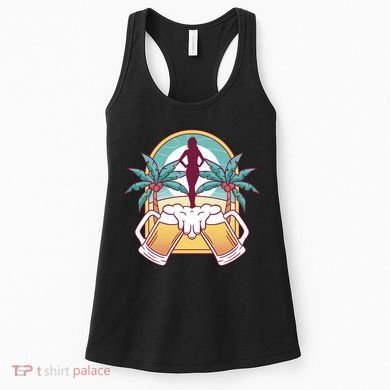 Beer Lover Beach Paradise Women's Tank Top