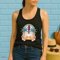 Beer Lover Beach Paradise Women's Tank Top thumb 2