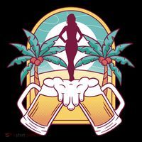 Beer Lover Beach Paradise Women's Tank Top thumb 5