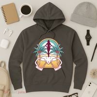 Beer Lover Beach Paradise Hoodie thumb 3
