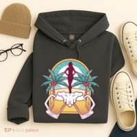 Beer Lover Beach Paradise Hoodie thumb 4