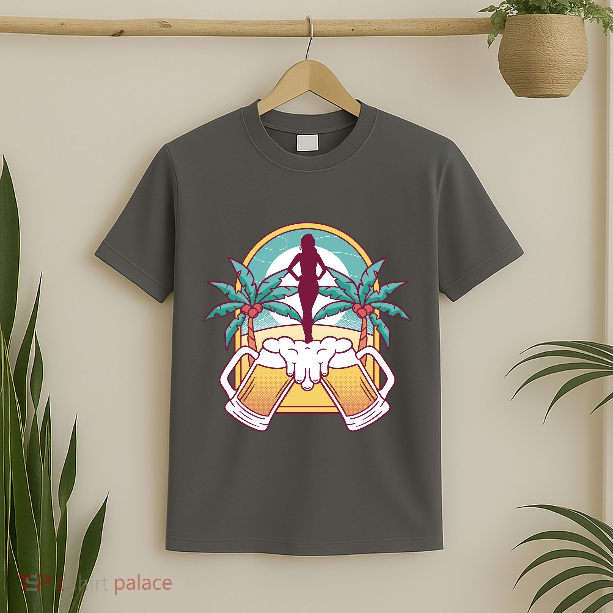 Beer Lover Beach Paradise T-Shirt