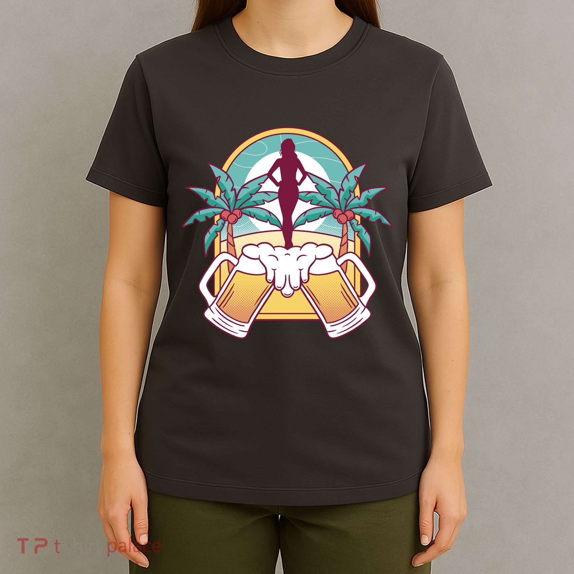 Beer Lover Beach Paradise T-Shirt