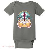 Beer Lover Beach Paradise Baby Bodysuit thumb 0