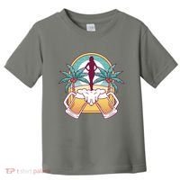 Beer Lover Beach Paradise Toddler T-Shirt thumb 0