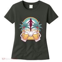 Beer Lover Beach Paradise Women's T-Shirt thumb 0
