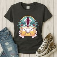 Beer Lover Beach Paradise Women's T-Shirt thumb 3