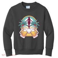 Beer Lover Beach Paradise Kids Sweatshirt thumb 0