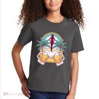 Beer Lover Beach Paradise Kids T-Shirt thumb 2