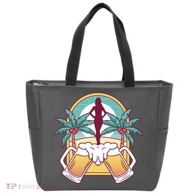 Beer Lover Beach Paradise Tote Bag