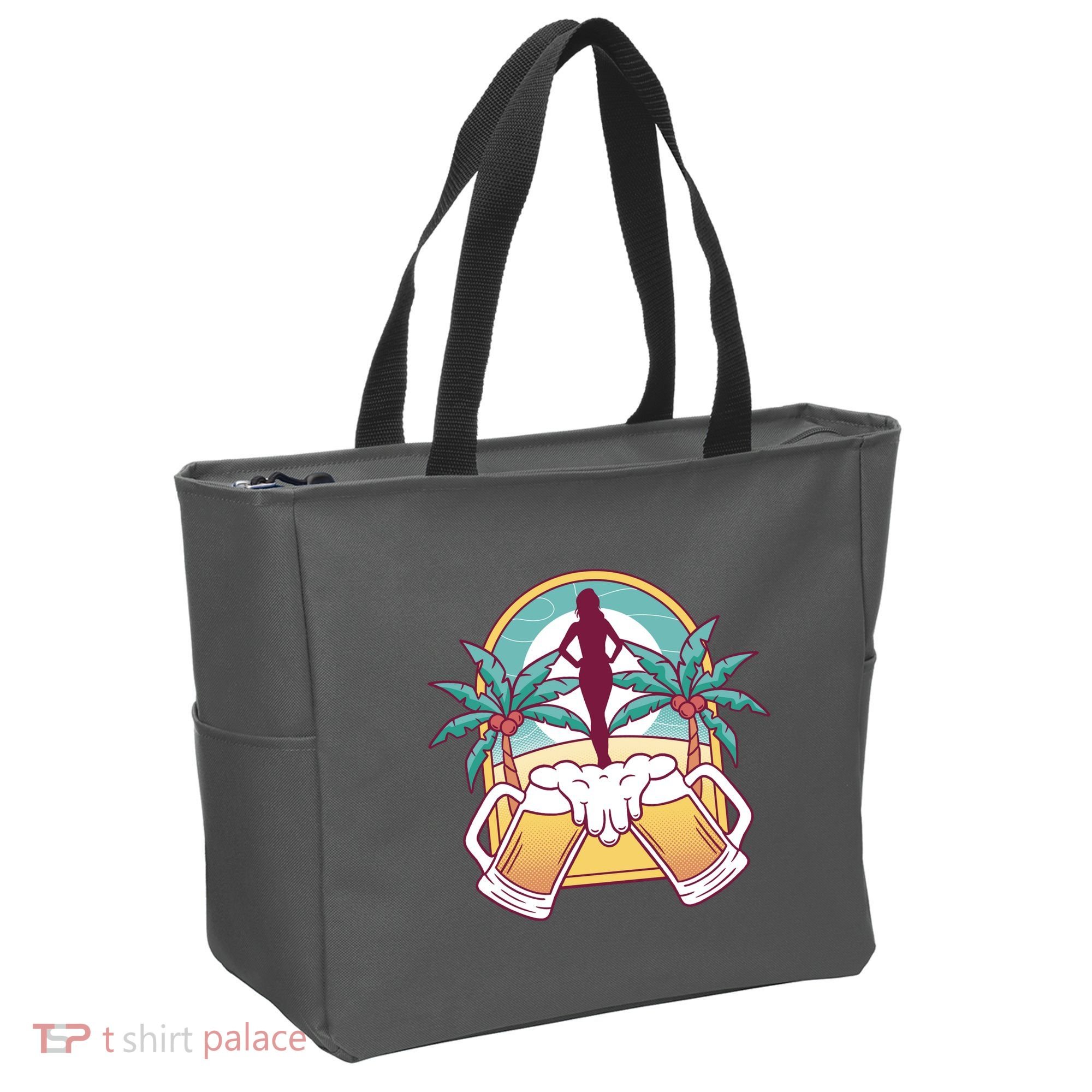 Beer Lover Beach Paradise Tote Bag