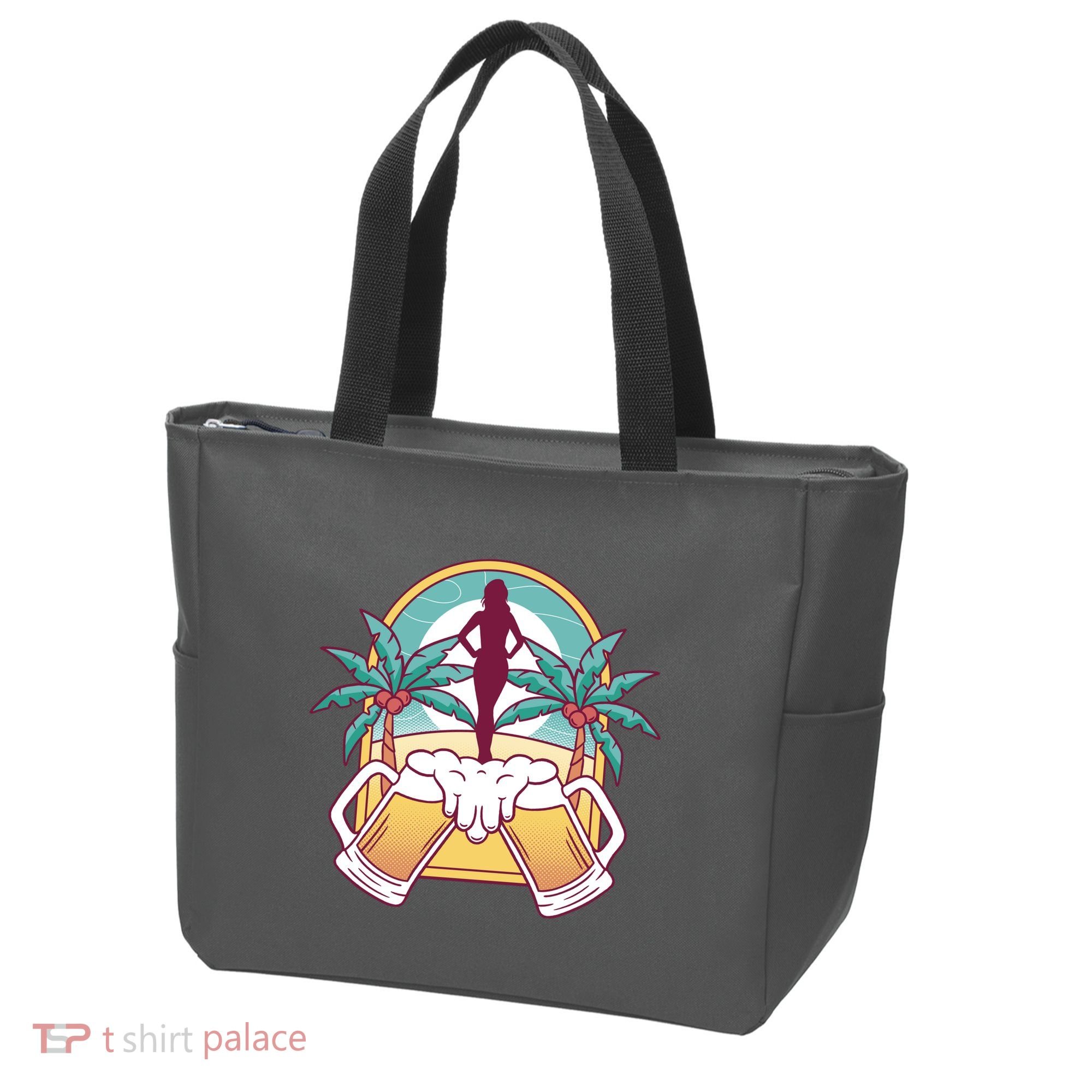 Beer Lover Beach Paradise Tote Bag
