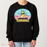 Bananas Lovers Coquette Bow Graphic Art Women Women's Sweatshirt thumb 0