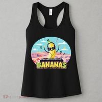 Bananas Lovers Coquette Bow Graphic Art Women Women's Tank Top thumb 3