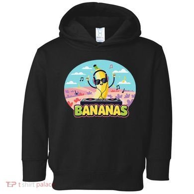 Bananas Lovers Coquette Bow Graphic Art Women Toddler Hoodie