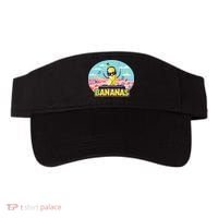 Bananas Lovers Coquette Bow Graphic Art Women Visor thumb 0