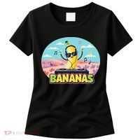 Bananas Lovers Coquette Bow Graphic Art Women Women's T-Shirt thumb 0