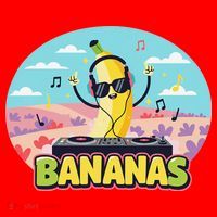 Bananas Lovers Coquette Bow Graphic Art Women Santa Hat thumb 1
