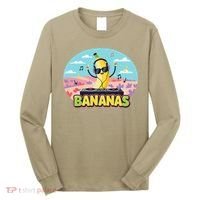 Bananas Lovers Coquette Bow Graphic Art Women Long Sleeve Shirt thumb 0