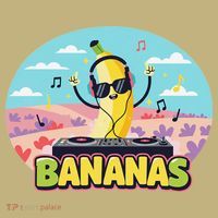 Bananas Lovers Coquette Bow Graphic Art Women Kids T-Shirt thumb 2