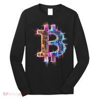 Bitcoin Logo Crypto Trader Investor Cryptocurrency Btc Long Sleeve Shirt thumb 0