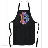 Bitcoin Logo Crypto Trader Investor Cryptocurrency Btc Apron thumb 0